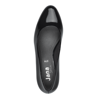 Jana Ladies Low Heel Court Shoe 22472-41 018