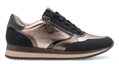 Jana Ladies Low Wedge Laced Shoe 23774-43 020