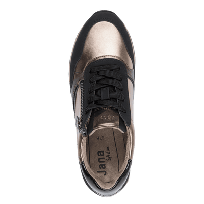 Jana Ladies Low Wedge Laced Shoe 23774-43 020