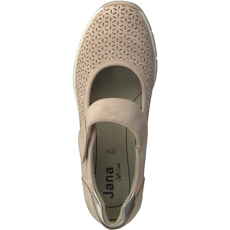 Jana Ladies Wedge Velcro Shoe 24664-42 521
