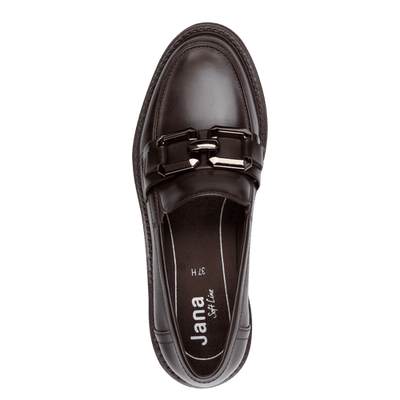 Jana Ladies Slip On Chunky Loafer 24764-41 304
