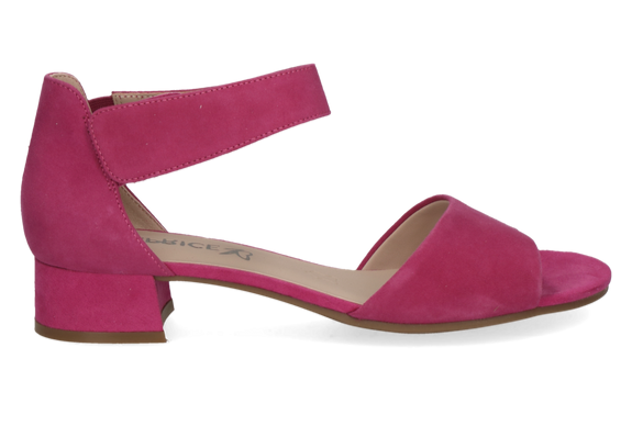Caprice Ladies Block Heel Velcro Sandal 28212-42 542