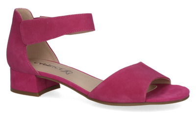 Caprice Ladies Block Heel Velcro Sandal 28212-42 542