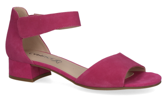 Caprice Ladies Block Heel Velcro Sandal 28212-42 542