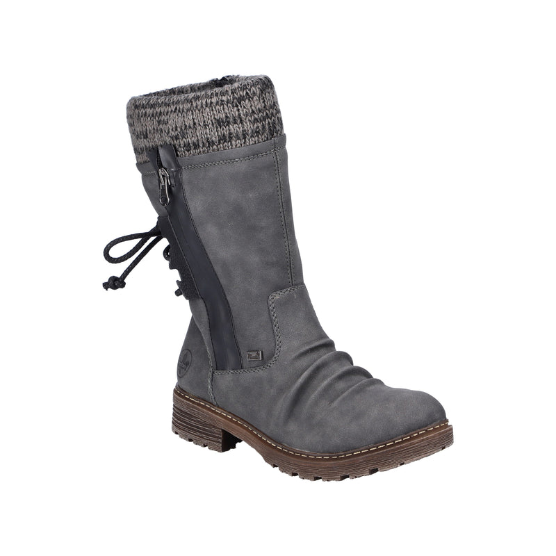 Rieker Ladies Water Resistant Mid-Calf Boot Z4756-45