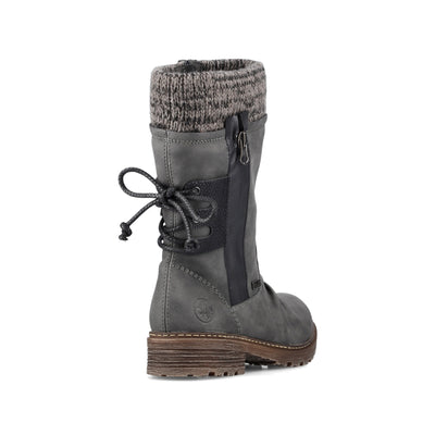 Rieker Ladies Water Resistant Mid-Calf Boot Z4756-45