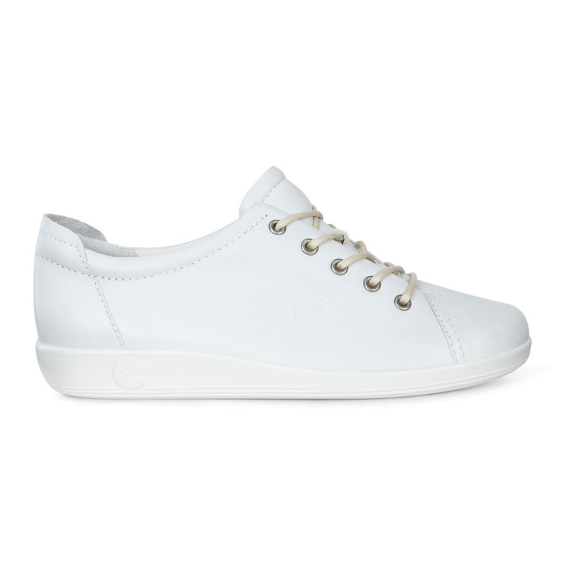 Ecoo Soft 2.0 White Ladies Laced Shoe 206503