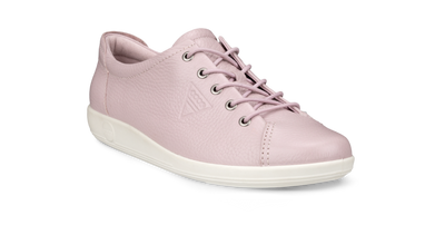 Ecco Soft 2.0 Ladies Violet Ice Laced Shoe 206503