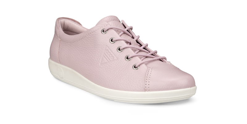 Ecco Soft 2.0 Ladies Violet Ice Laced Shoe 206503