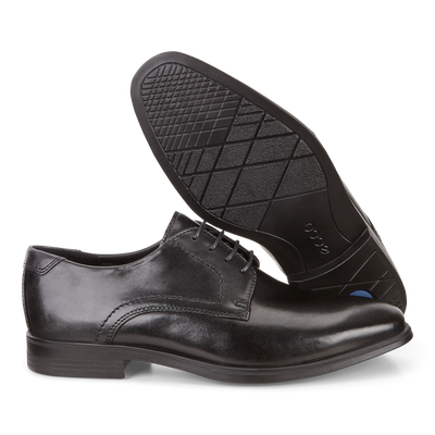 Ecco Men's Melbourne Black Laced Shoe 621634