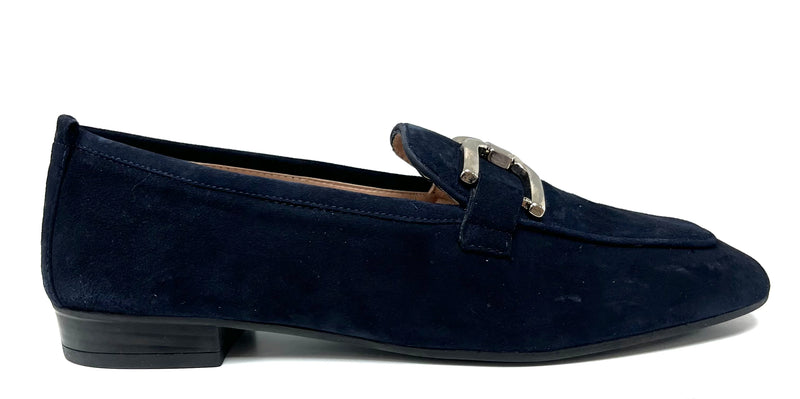 Unisa Baxter Ladies Slip on Slipper Loafer Shoe (Atlantic)