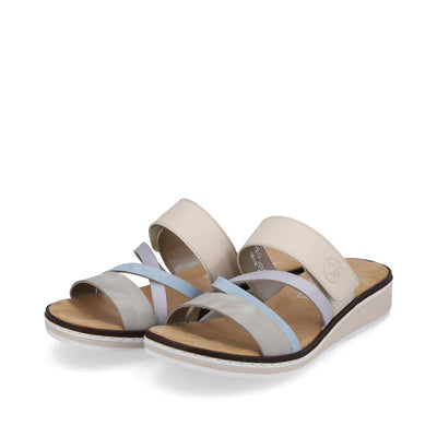Rieker Ladies Slip On Velcro Sandal V3652-92