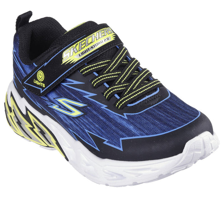 Skechers Boys Light Storm LIght Up Trainer 400149L – Finn Footwear