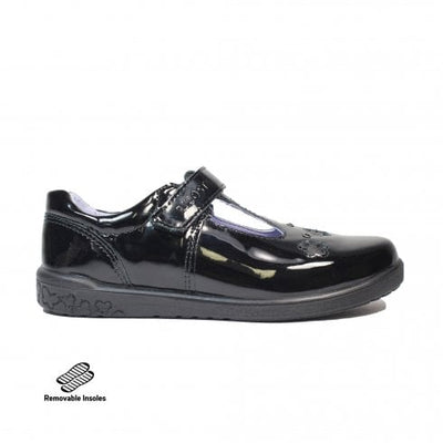 Ricosta Leona Girls Patent T-Bar Shoe 508600602/093
