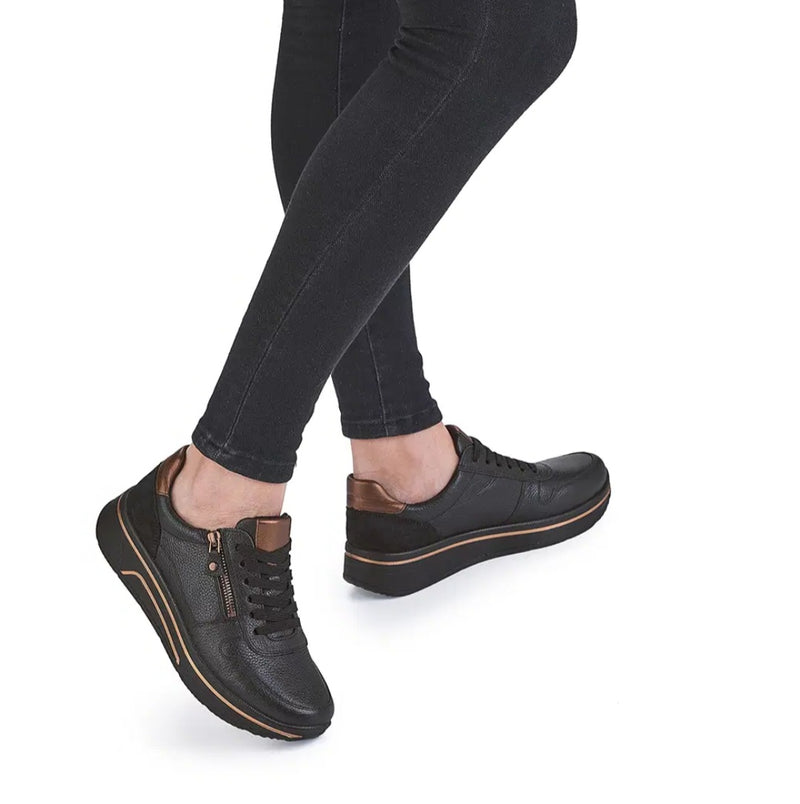 Ara Sapporo 3.0 Ladies Lace Zip Shoe 27540-01