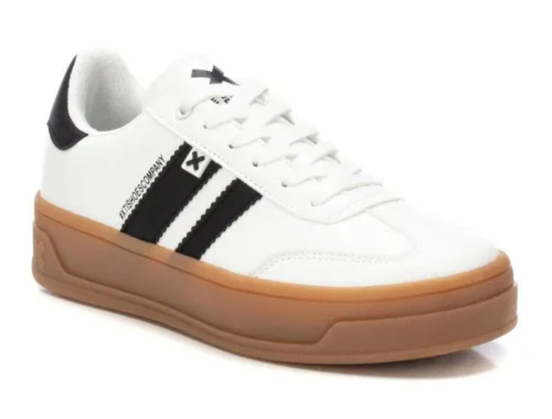 XTI Ladies Platform Laced Shoe 143645