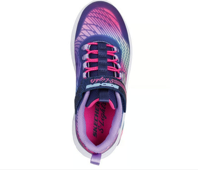 Skechers S-Light Rainbow Cruisers-Reflectin Girls Trainer 303722