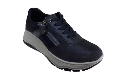 Imac Ladies Low Wedge Laced Shoe 856870