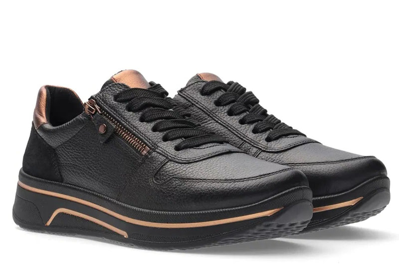 Ara Sapporo 3.0 Ladies Lace Zip Shoe 27540-01