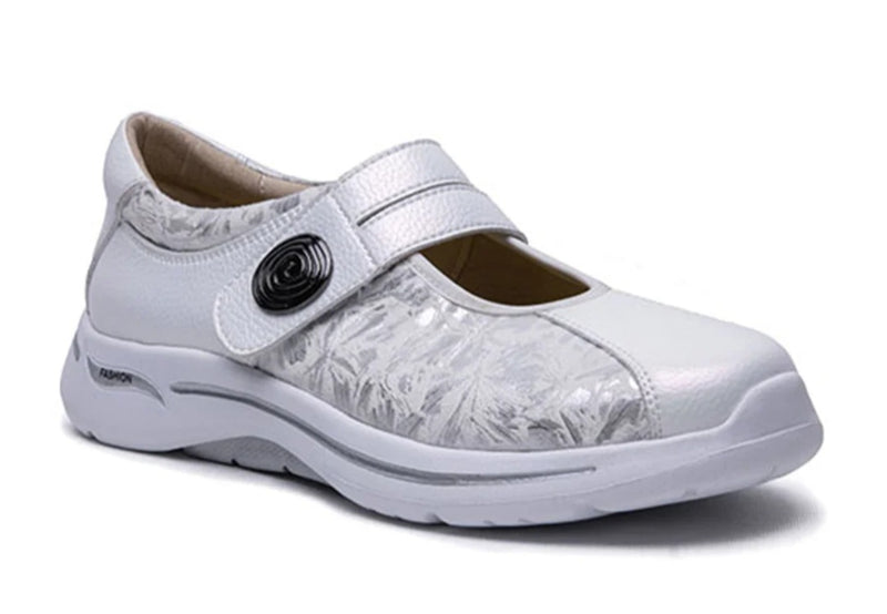Grunwald G Comfort Ladies Stretch Velcro Shoe S-822GF