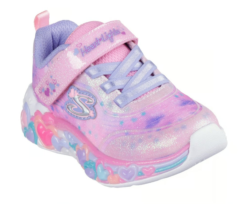 Skechers Eternal Heart Lights Girls Trainer 302696L