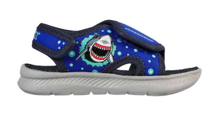 Skechers Boys Double Velcro Sandal 406500N