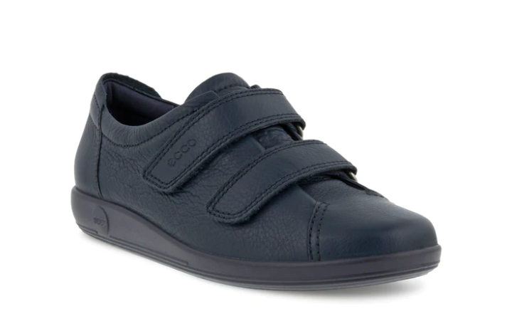 Ecco Soft Ladies Marine Double Velcro Shoe 206513 – Finn Footwear