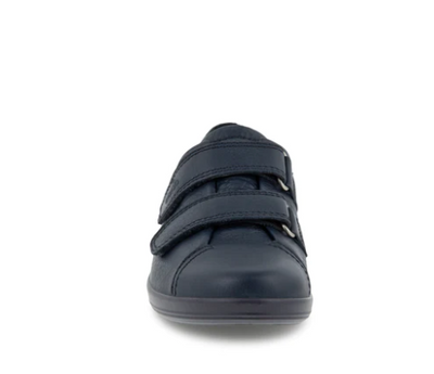 Ecco Soft 2.0 Ladies Marine Double Velcro Shoe 206513