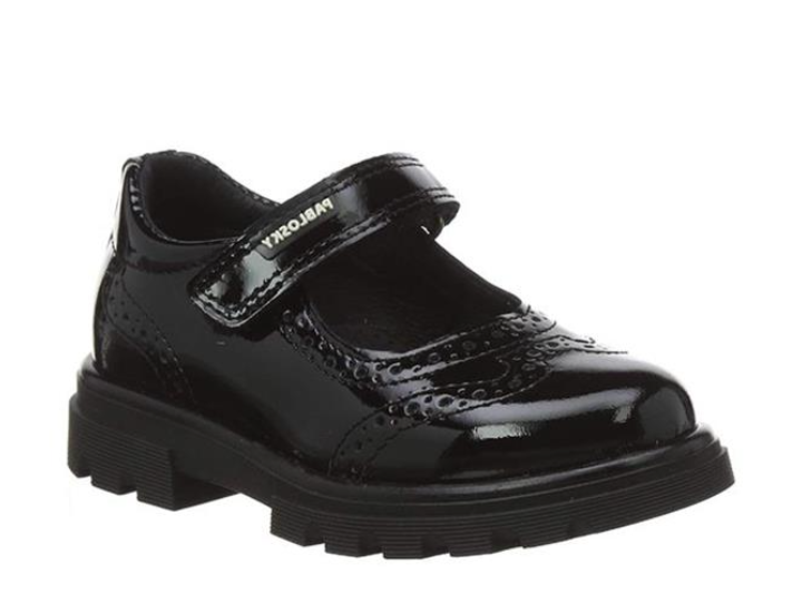 Pablosky Girls Patent Velcro Strap shoe 347619