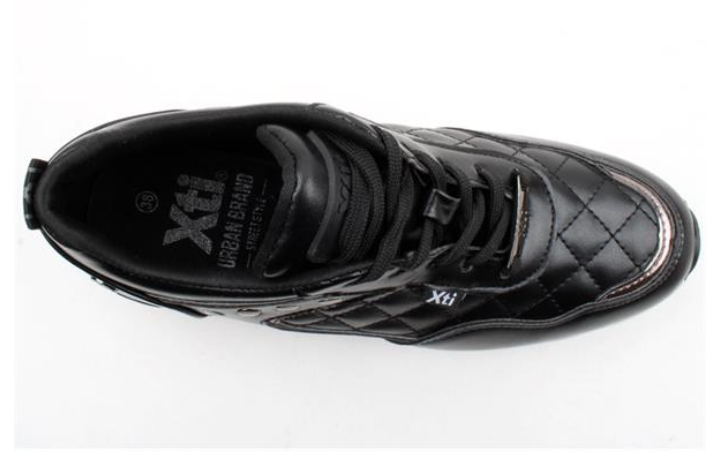 XTI Ladies Laced Wedge Shoe 140120