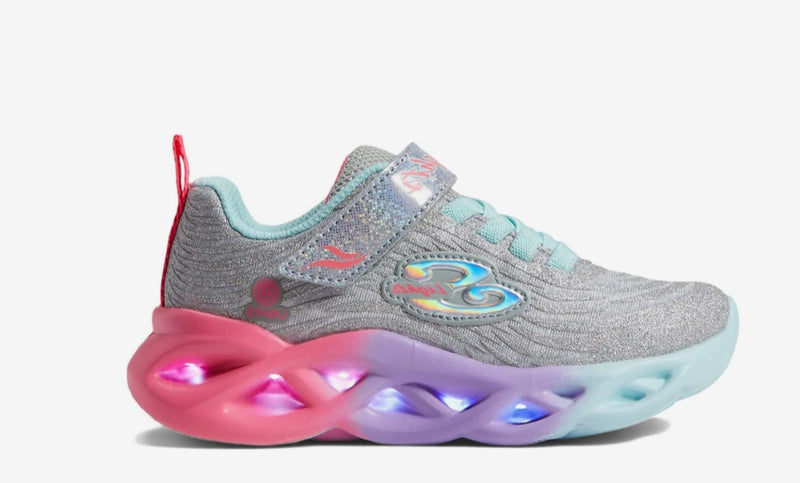 Skechers Twisty Brights Color Radiant Girls Trainer 302325L