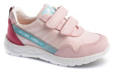 Pablosky Xandar Girls Double Velcro Trainer 296570