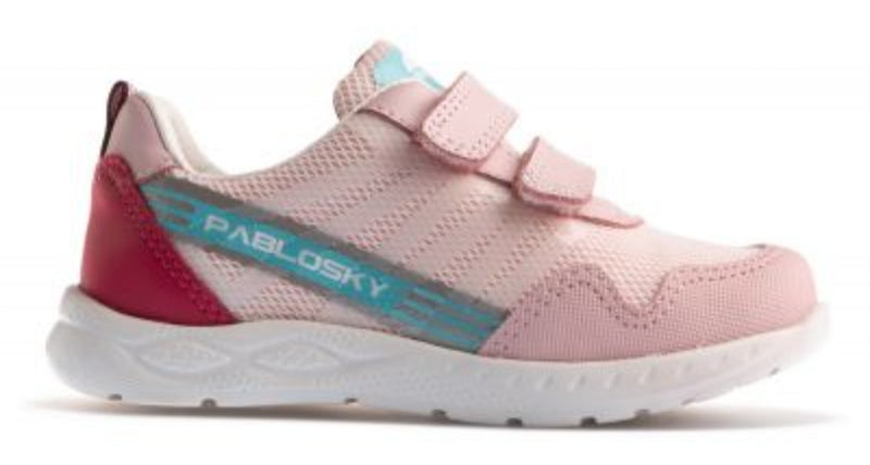 Pablosky Xandar Girls Double Velcro Trainer 296570