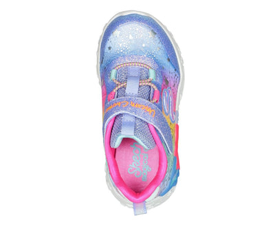 Skechers Unicorn Chamber Twilight Dreams Girls Velcro Trainer 302681N