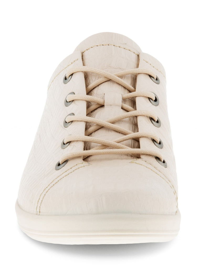 Ecco Soft 2.0 Limestone Ladies Laced Shoe 206503