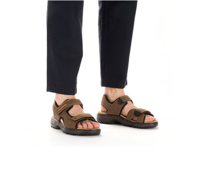 Rieker Men's Double Velcro Sandal 21760-24