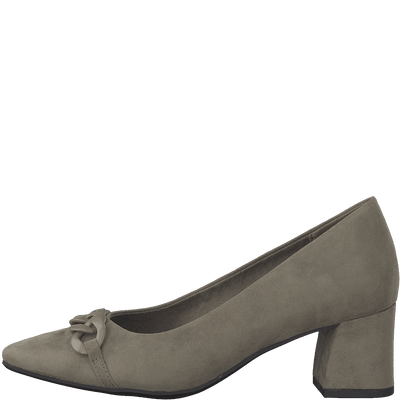 Marco Tozzi Ladies Block Heel Court Shoe 22403 270