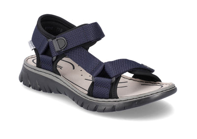 Rieker Men's Double Velcro Sandal 26772-14