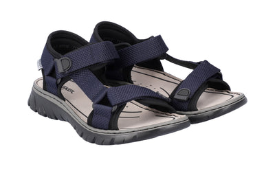 Rieker Men's Double Velcro Sandal 26772-14