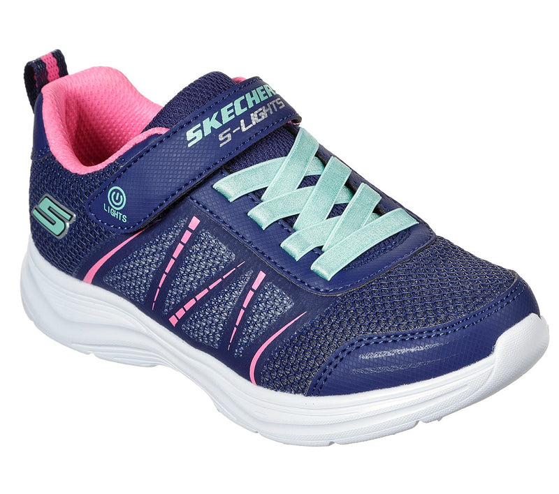 Skechers Girls GLIMMER KICKS - SHIMMY BRIGHTS Trainer 302302L