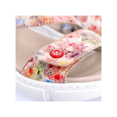 Rieker Ladies Triple Velcro Strap Walking Sandal 68970-90