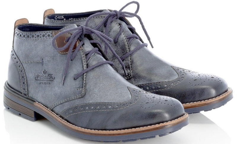 Rieker Men’s Laced Boot B1343-14 - Finn Footwear