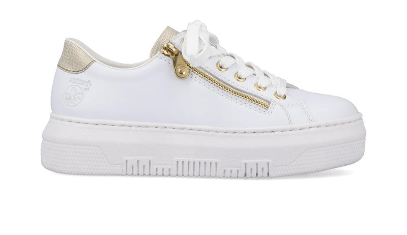 Rieker Ladies Chunky Platform Shoe M1921-80