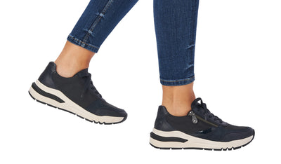 Rieker Ladies Athleisure Wedge Shoe M6600-14