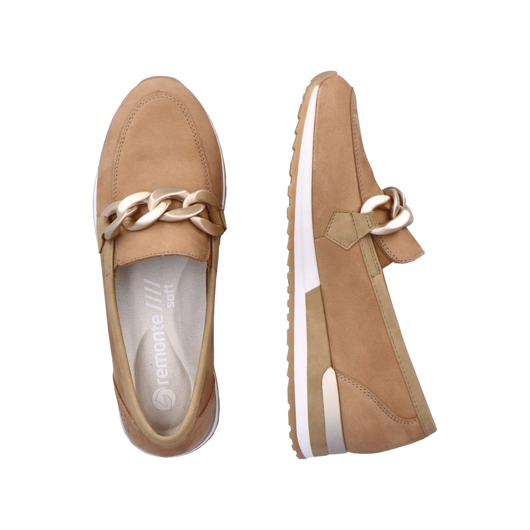 Remonte Damen Slipper R2544 - Comfortabele Instappers Met Uitneembare Zool