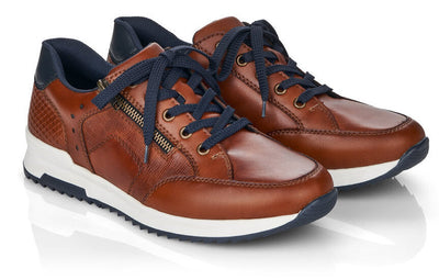 Rieker Men's Casual Laced Shoe 16128-24 - Finn Footwear