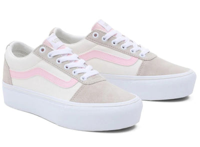 Vans Ward Girls Platform Laced Trainer VN0A3TLCBEI1