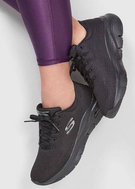Skechers Ladies Black Arch Fit -Big Appeal 149057 - Finn Footwear