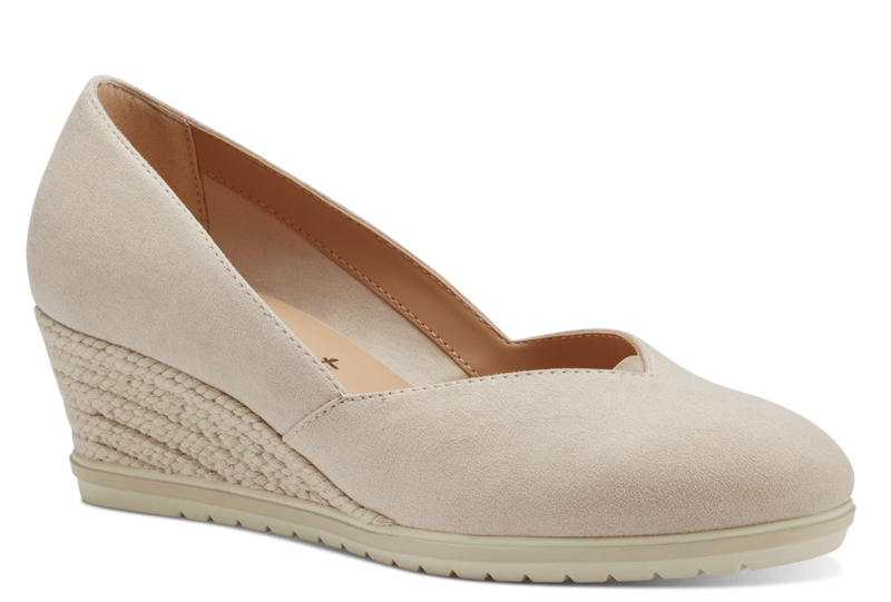 Tamaris Ladies Slip On Espadrille Wedge Shoe 22417 418