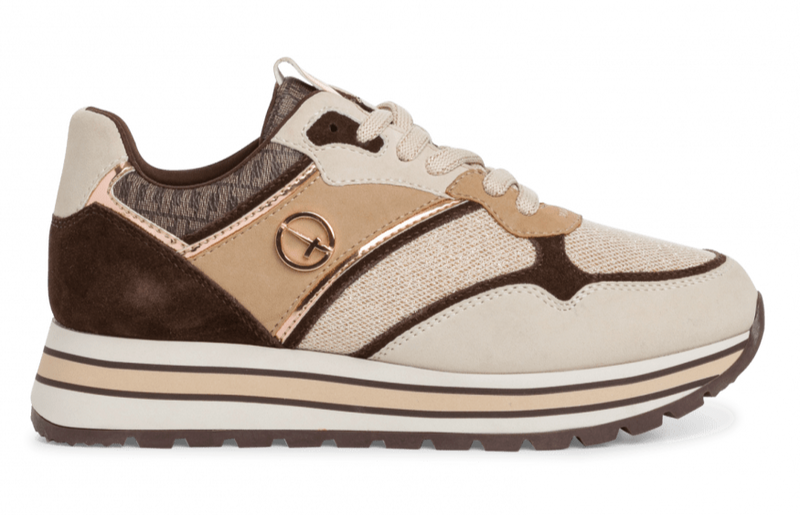 Tamaris Ladies Platform Athleisure Laced Shoe 23706 389